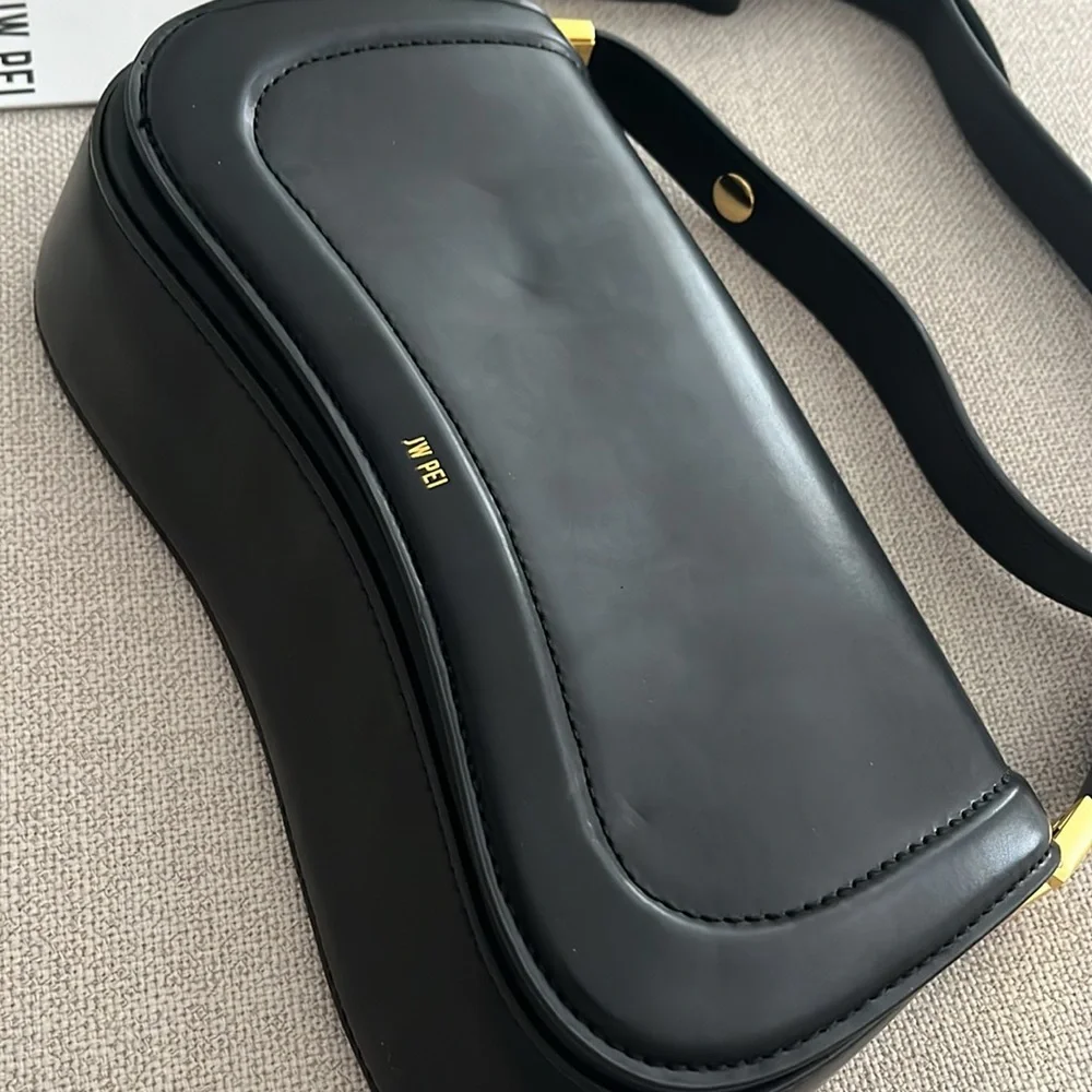JW Pei Black Joy Bag, NWT, some marks from closet - Picture 4 of 8